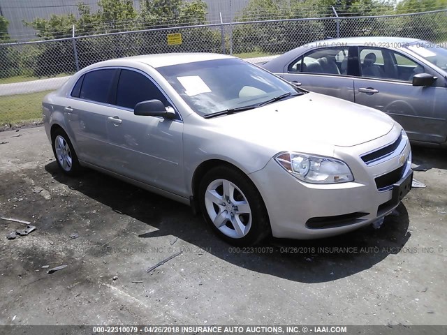 1G1ZB5E06CF200950 - 2012 CHEVROLET MALIBU LS 金色 照片 1