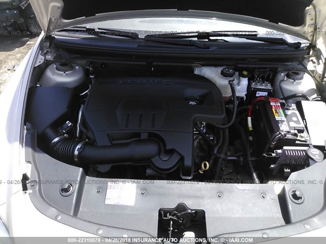 1G1ZB5E06CF200950 - 2012 CHEVROLET MALIBU LS 金色 照片 10