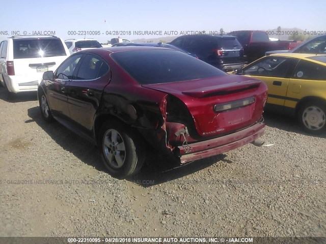 2G2WP552X61141642 - 2006 PONTIAC GRAND PRIX MAROON photo 3