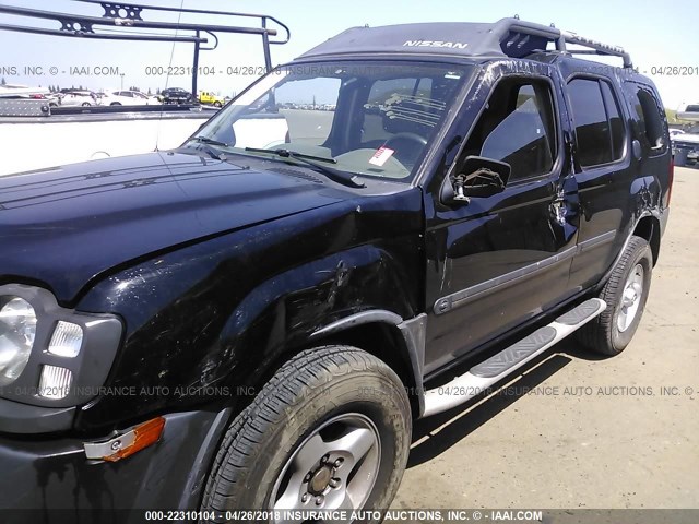 5N1ED28T93C634894 - 2003 NISSAN XTERRA XE/SE BLACK photo 6