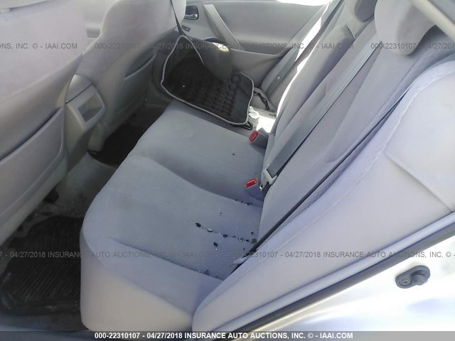 4T1BF3EK5AU041961 - 2010 TOYOTA CAMRY SE/LE/XLE SILVER photo 8