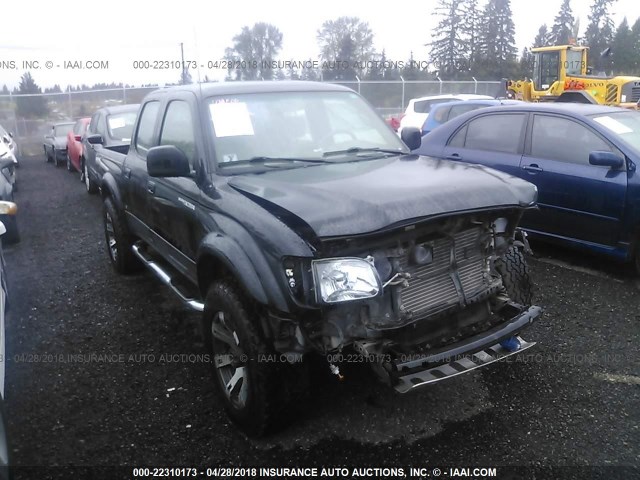 5TEHN72N74Z314790 - 2004 TOYOTA TACOMA DOUBLE CAB 黑色 照片 1