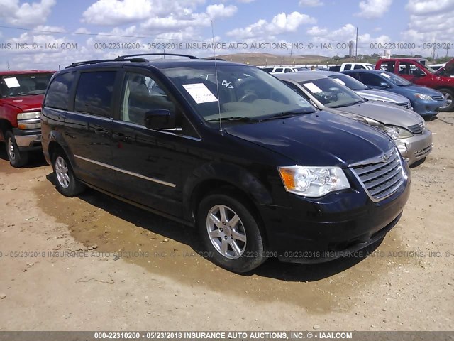 2A4RR5D19AR153779 - 2010 CHRYSLER TOWN & COUNTRY TOURING BLACK photo 1