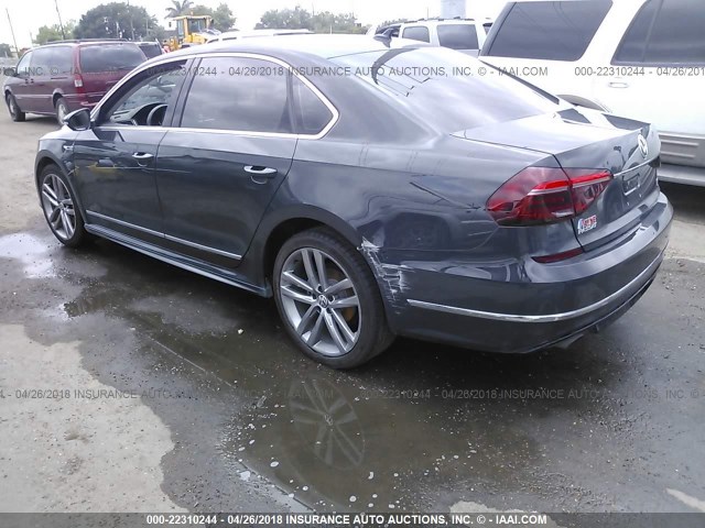 1VWDT7A33HC085708 - 2017 VOLKSWAGEN PASSAT R-LINE Boz foto 3