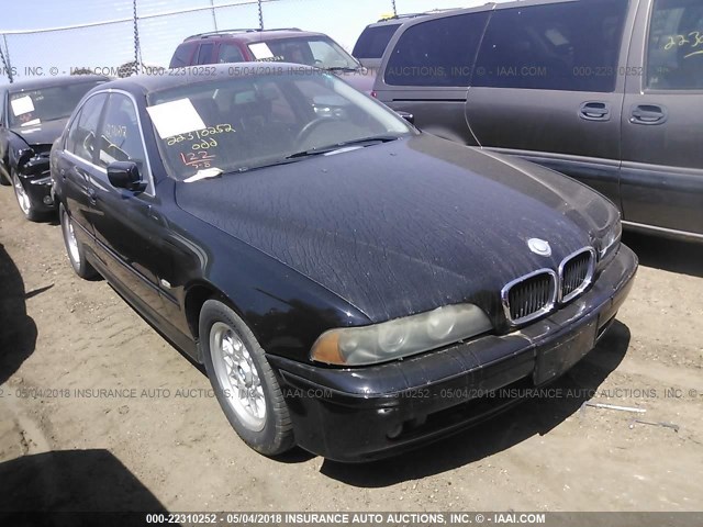 WBADT43431GX22390 - 2001 BMW 525 I AUTOMATIC BLACK photo 1