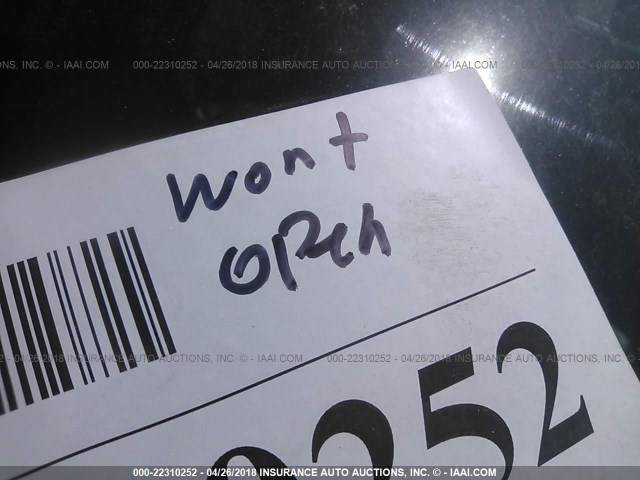 WBADT43431GX22390 - 2001 BMW 525 I AUTOMATIC BLACK photo 10