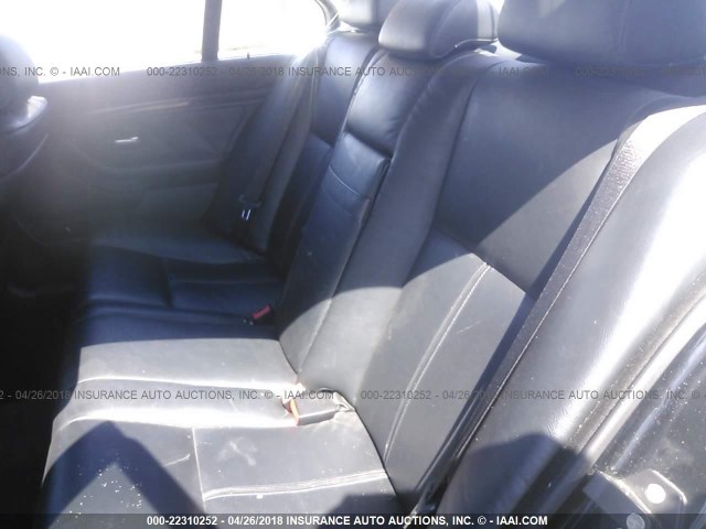 WBADT43431GX22390 - 2001 BMW 525 I AUTOMATIC BLACK photo 8