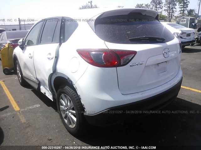 JM3KE2CY6G0861093 - 2016 MAZDA CX-5 TOURING WHITE photo 3