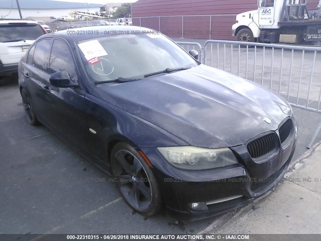 WBAPM73509E191192 - 2009 BMW 335 I BLACK photo 1