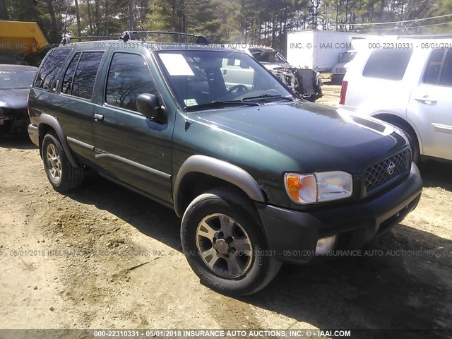 JN8DR07Y31W520098 - 2001 NISSAN PATHFINDER LE/SE/XE GREEN photo 1