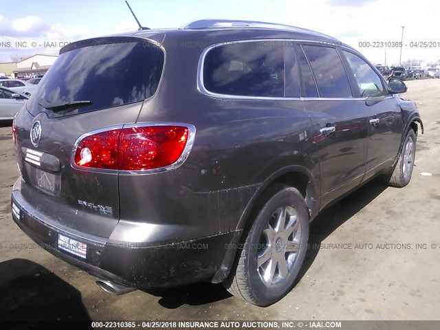 5GAER23778J163316 - 2008 BUICK ENCLAVE CXL Champagne photo 4