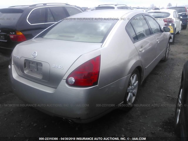 1N4BA41E45C845419 - 2005 NISSAN MAXIMA SE/SL TAN photo 4