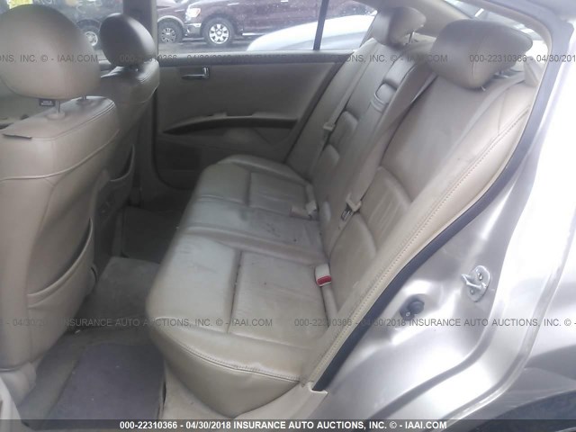 1N4BA41E45C845419 - 2005 NISSAN MAXIMA SE/SL TAN photo 8