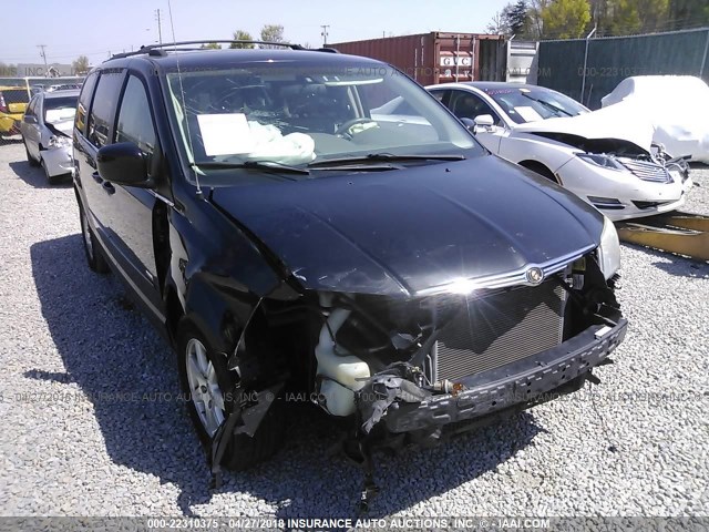 2A8HR54P88R738071 - 2008 CHRYSLER TOWN & COUNTRY TOURING BLACK photo 6
