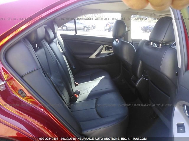 4T1BF3EK9BU702831 - 2011 TOYOTA CAMRY SE/LE/XLE 红色 照片 8