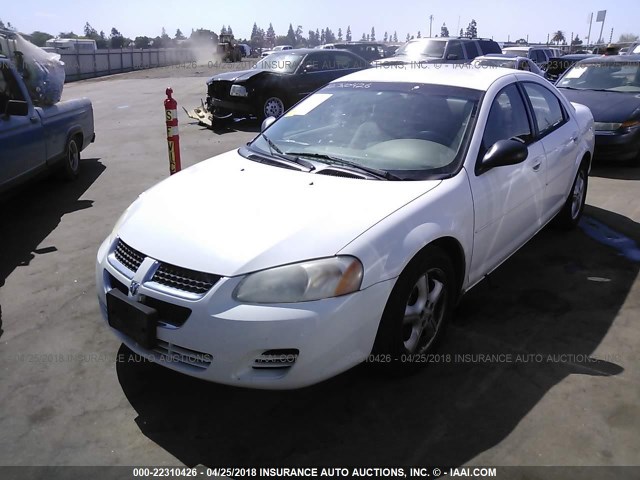 1B3EL46X06N194373 - 2006 DODGE STRATUS SXT WHITE photo 2