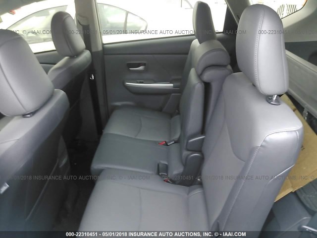 JTDZN3EU1C3182574 - 2012 TOYOTA PRIUS V GRAY photo 8