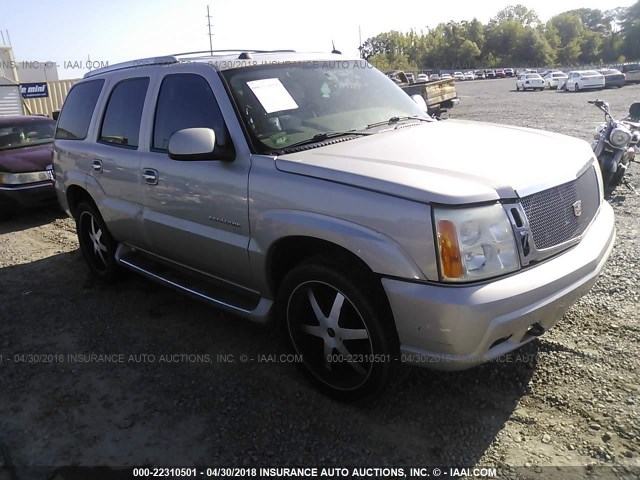 1GYEK63NX5R132710 - 2005 CADILLAC ESCALADE LUXURY SILVER photo 1