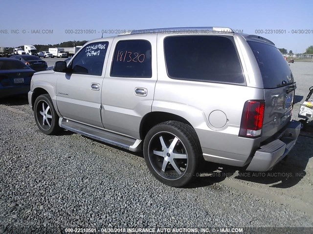 1GYEK63NX5R132710 - 2005 CADILLAC ESCALADE LUXURY Silber Foto 3