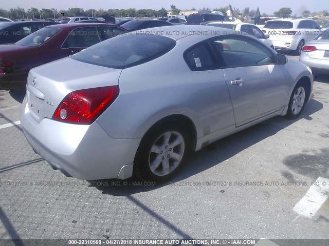 1N4AL24E98C221433 - 2008 NISSAN ALTIMA 2.5S SILVER photo 4