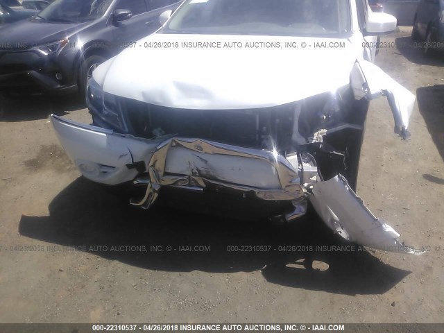 5N1AR2MN9EC637305 - 2014 NISSAN PATHFINDER S/SV/SL/PLATINUM 白色 照片 6