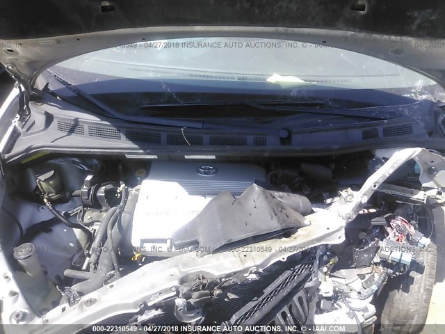 5TDZA23C84S121819 - 2004 TOYOTA SIENNA CE/LE SILVER photo 10