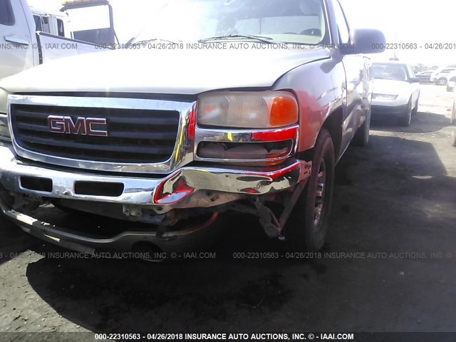 2GTEC19VX41243908 - 2004 GMC NEW SIERRA C1500 TAN photo 6