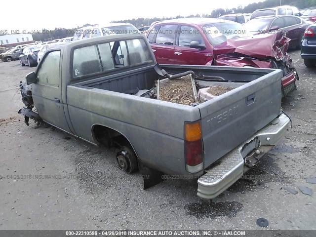 1N6ND11S5JC377193 - 1988 NISSAN D21 SHORT BED GRAY photo 3