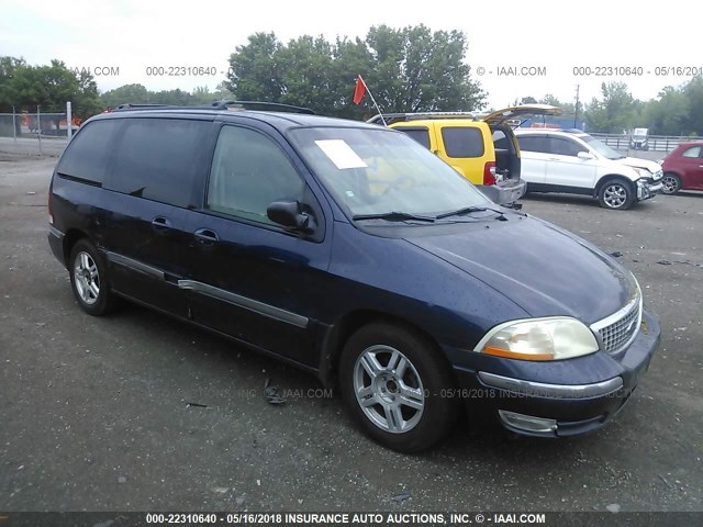 2FMZA52483BB14487 - 2003 FORD WINDSTAR SE BLUE photo 1