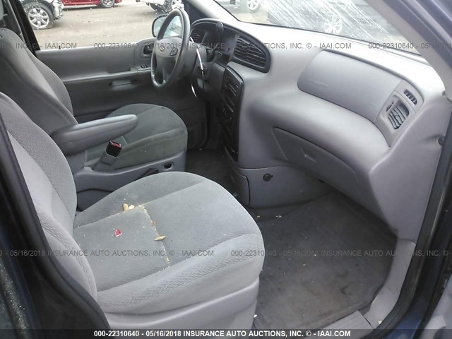 2FMZA52483BB14487 - 2003 FORD WINDSTAR SE BLUE photo 5