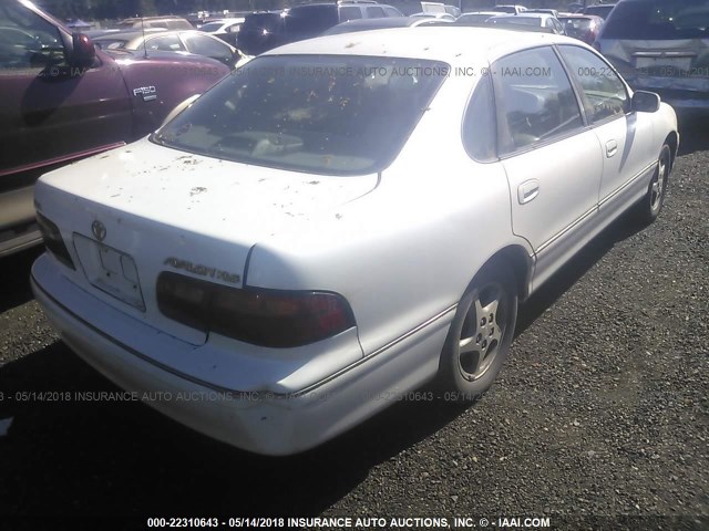 4T1BF18B0WU227107 - 1998 TOYOTA AVALON XL/XLS WHITE photo 4