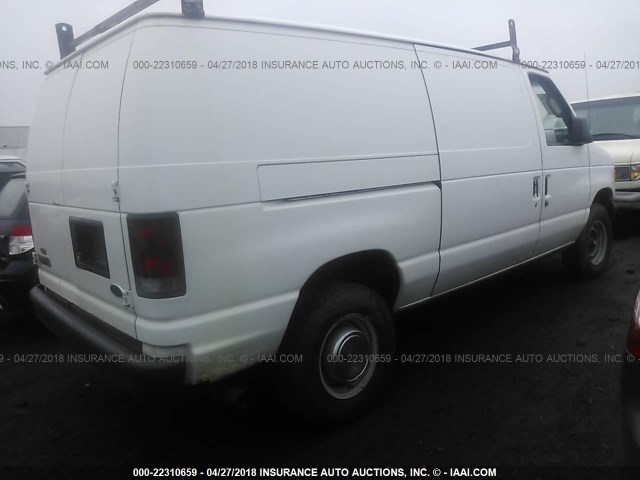 1FTSE34LX6HA73872 - 2006 FORD ECONOLINE E350 SUPER DUTY VAN WHITE photo 4