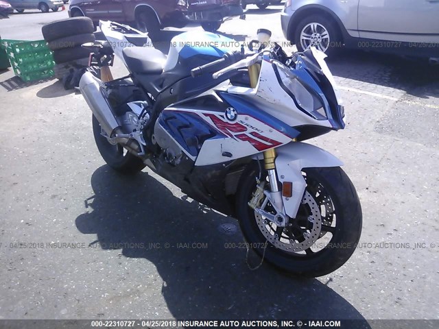 WB10D6005HZ710426 - 2017 BMW S 1000 RR WHITE photo 1