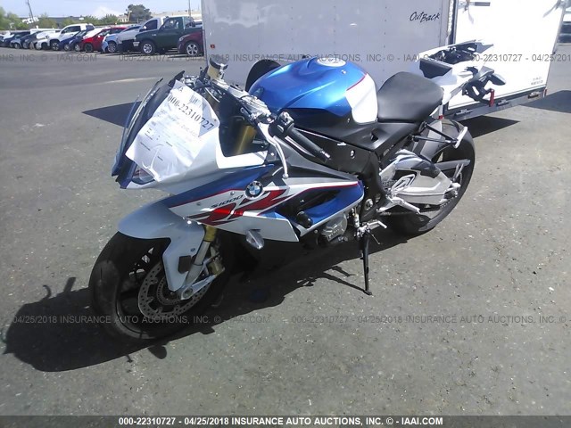 WB10D6005HZ710426 - 2017 BMW S 1000 RR WHITE photo 2