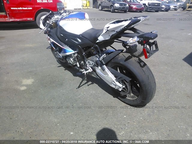 WB10D6005HZ710426 - 2017 BMW S 1000 RR WHITE photo 3