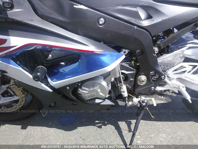 WB10D6005HZ710426 - 2017 BMW S 1000 RR WHITE photo 9