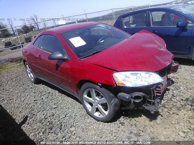 1G2ZM351664289843 - 2006 PONTIAC G6 GTP RED photo 1