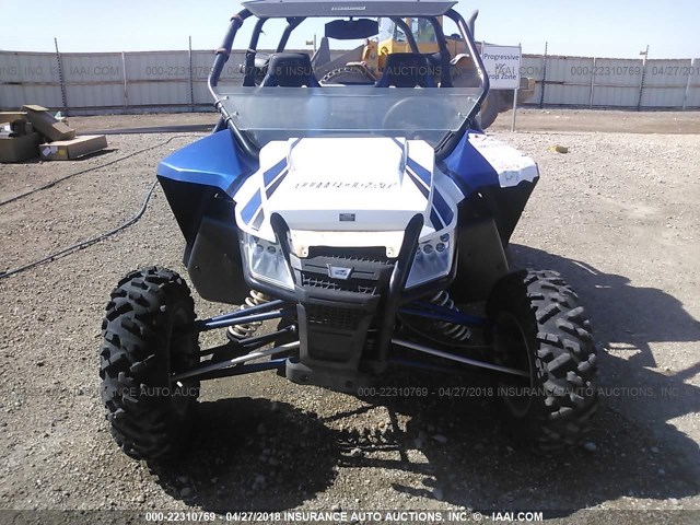4UF14MPV6ET307298 - 2014 ARTIC CAT WILDCAT X  蓝色 照片 5