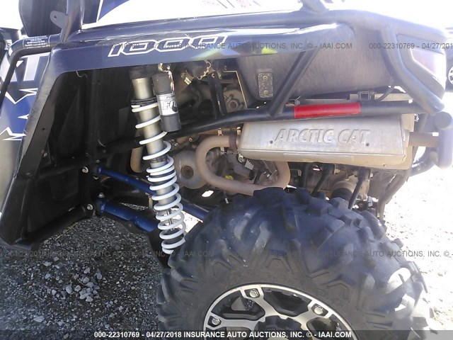 4UF14MPV6ET307298 - 2014 ARTIC CAT WILDCAT X  蓝色 照片 9