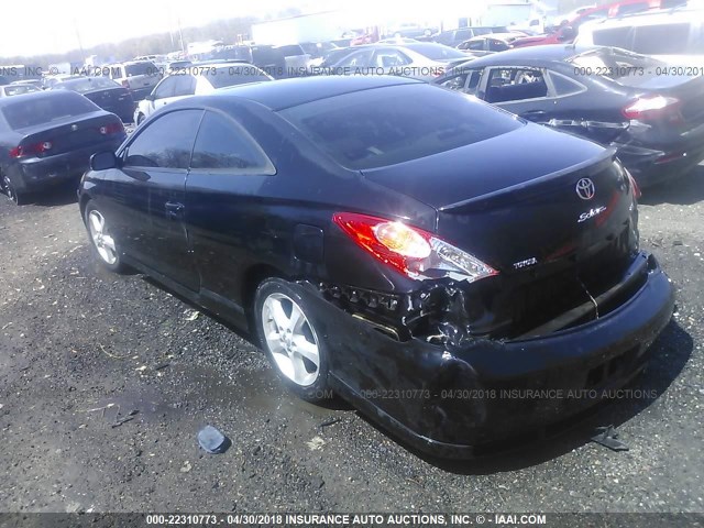4T1CE38P84U950148 - 2004 TOYOTA CAMRY SOLARA SE/SLE შავი ფოტო 3
