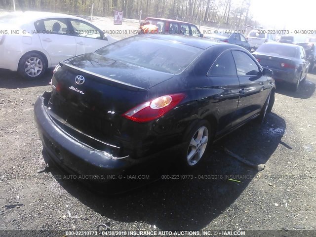 4T1CE38P84U950148 - 2004 TOYOTA CAMRY SOLARA SE/SLE შავი ფოტო 4