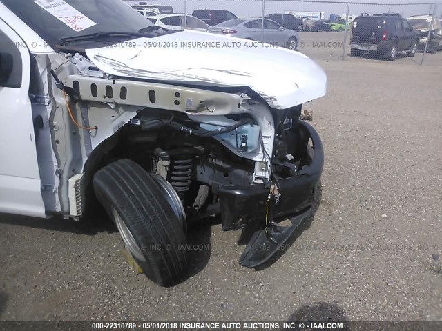 1FTEX1CF3GKD66895 - 2016 FORD F150 SUPER CAB WHITE photo 6