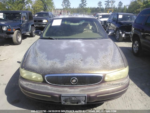 2G4WS52M0X1449528 - 1999 BUICK CENTURY CUSTOM BROWN photo 6