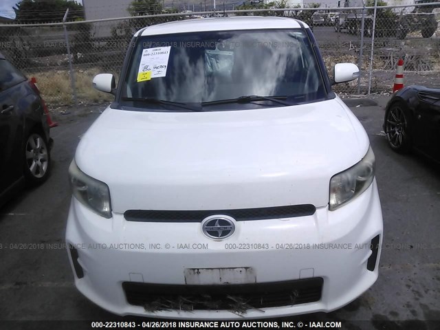 JTLZE4FE0B1133555 - 2011 TOYOTA SCION XB WHITE photo 6