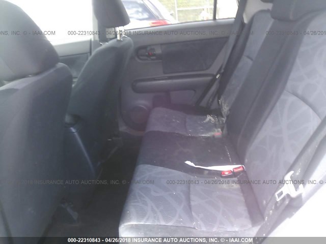 JTLZE4FE0B1133555 - 2011 TOYOTA SCION XB WHITE photo 8