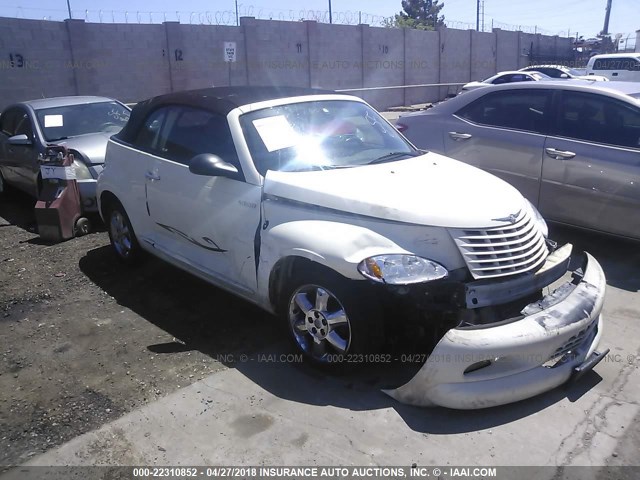 3C3EY55E25T296332 - 2005 CHRYSLER PT CRUISER TOURING CREAM photo 1