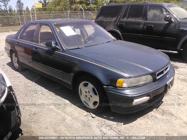 JH4KA767XMC030354 - 1991 ACURA LEGEND LS GREEN photo 1