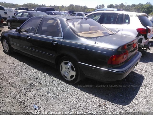 JH4KA767XMC030354 - 1991 ACURA LEGEND LS GREEN photo 3