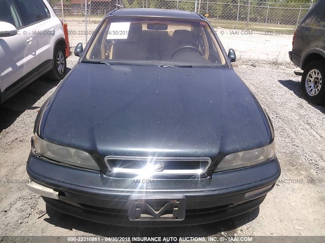 JH4KA767XMC030354 - 1991 ACURA LEGEND LS GREEN photo 6