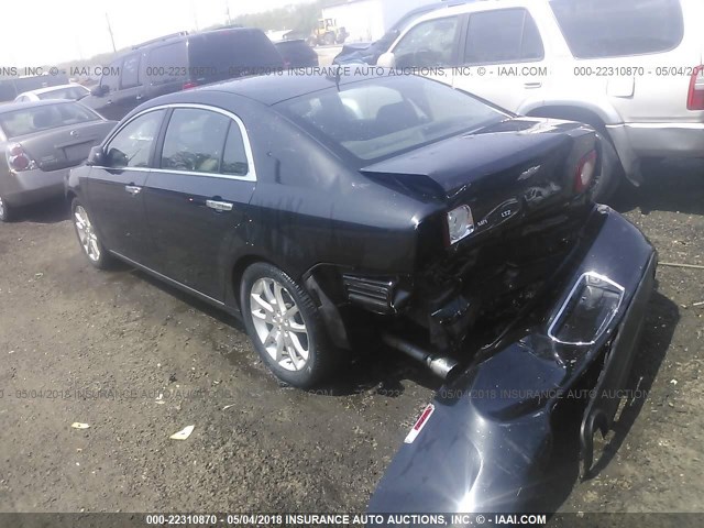 1G1ZE5E74AF302300 - 2010 CHEVROLET MALIBU LTZ 黑色 照片 3